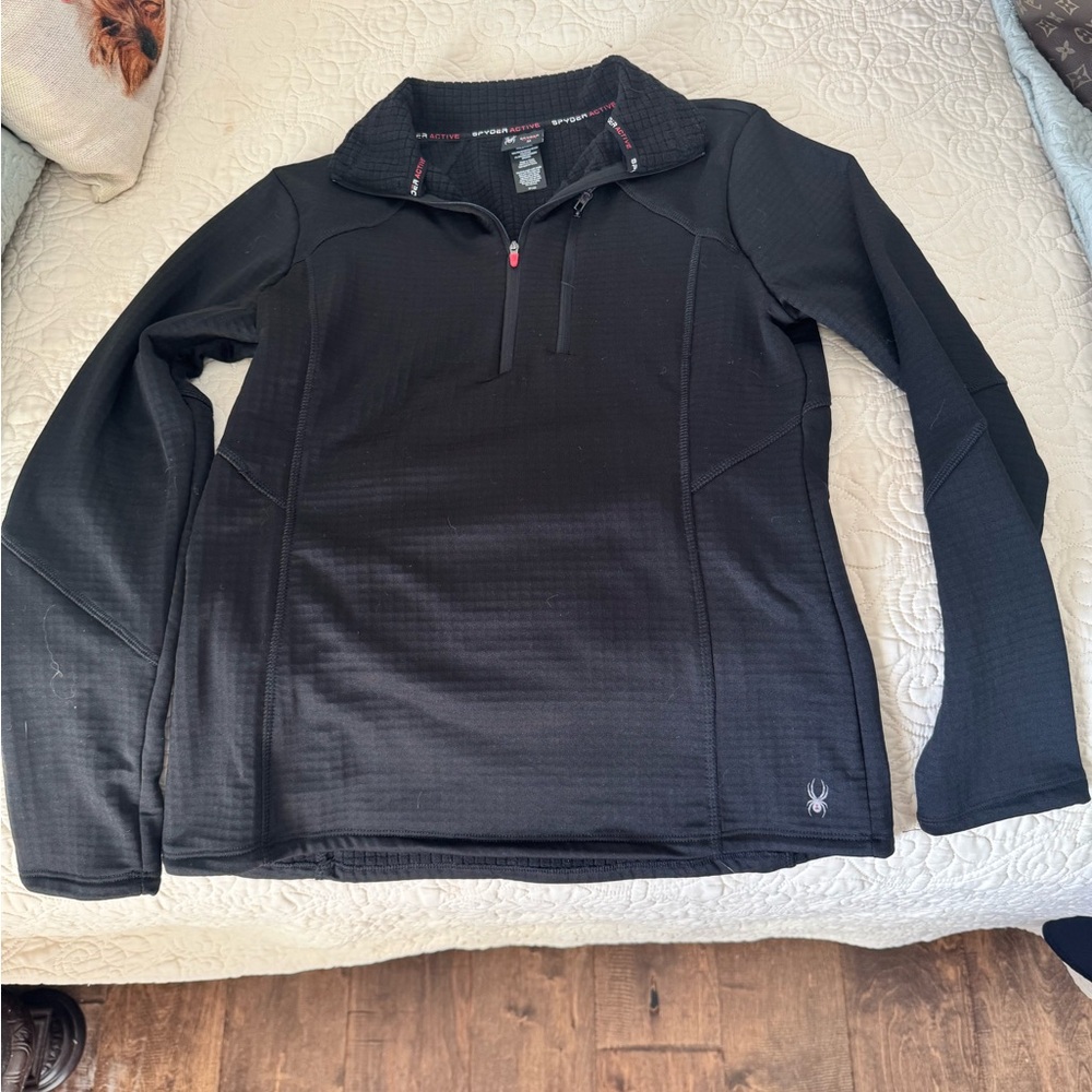 Spyder Black Performance Pullover - image 1